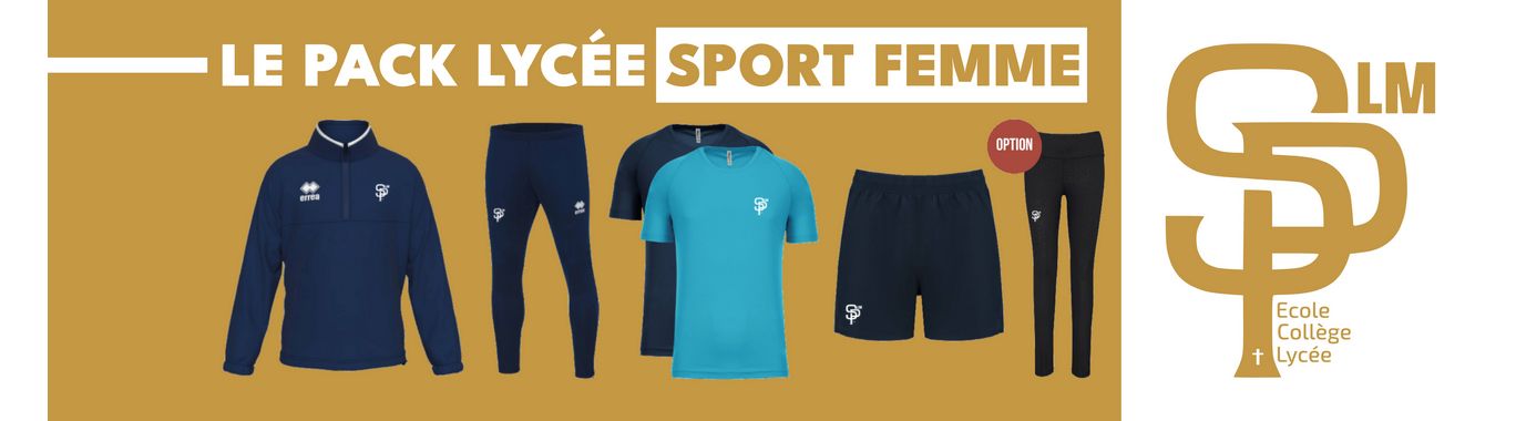 Pack Lycée sport fille 