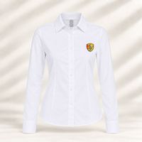CHEMISE MANCHES LONGUES BLANCHE FILLE XS