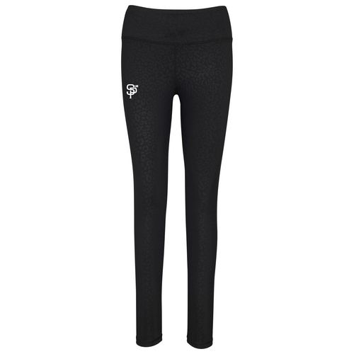LEGGING SPORT NAVY LEOPARD FILLE TAILLE XS