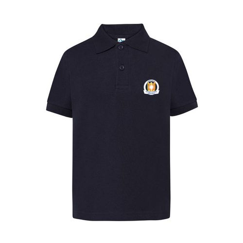 POLO MANCHES COURTES MARINE TAILLE XS