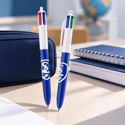 Stylo collector 4 couleurs BIC - Saint Louis 