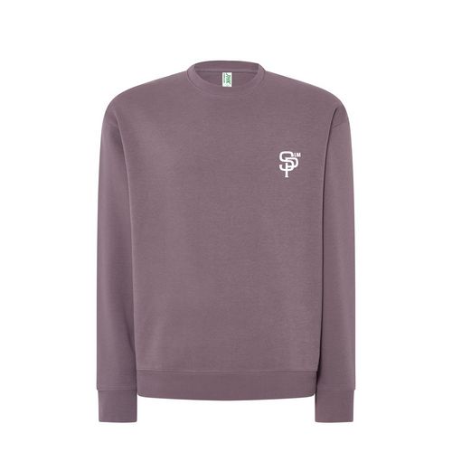 SWEAT COL ROND UNISEXE VIOLET TAILLE XS