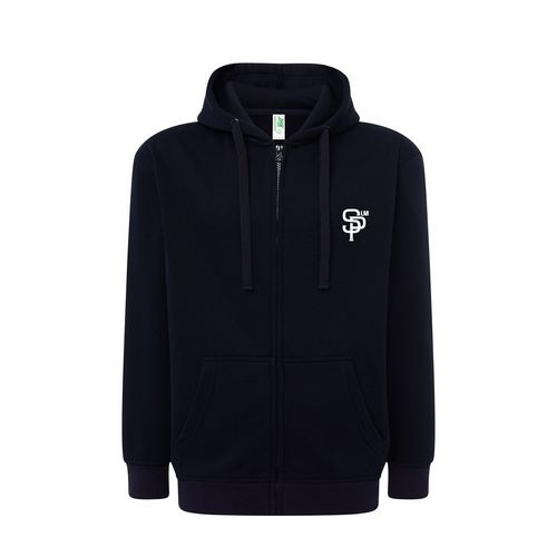 SWEAT ZIPPE CAPUCHE UNISEXE MARINE TAILLE XS