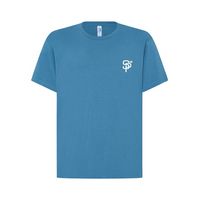 T SHIRT MANCHES COURTES BLEU PETROL TAILLE XS 