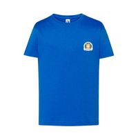 T SHIRT MANCHES COURTES BLEU ROYAL TAILLE 3-4 ANS