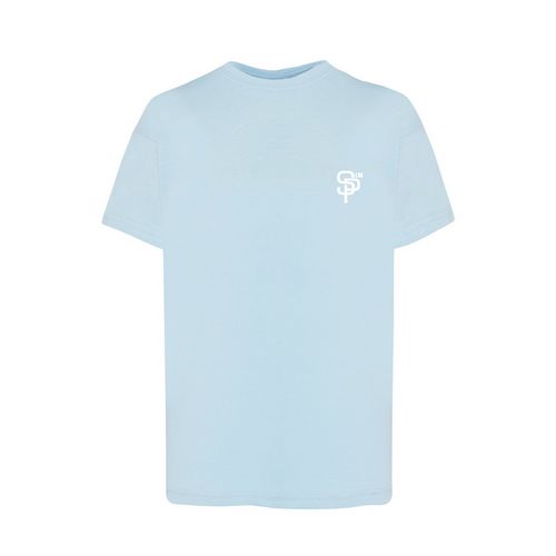 T SHIRT MANCHES COURTES ENFANT CIEL 3-4 ANS 