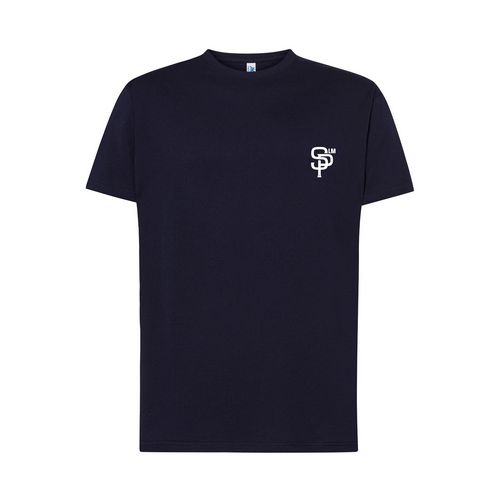 T SHIRT MANCHES COURTES MARINE TAILLE XS 