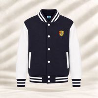 VESTE TEDDY ENFANT MARINE BLANC TAILLE 3-4 ANS